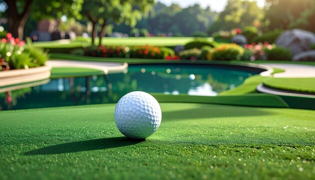 mini golf club	
