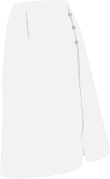 スカートのイラスト