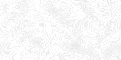 Fototapeta premium Abstract topography pattern seamless lines sea map modern design white background. Abstract digital topographic contour map concept space geometric strip grid line. Natural discovery of maps.