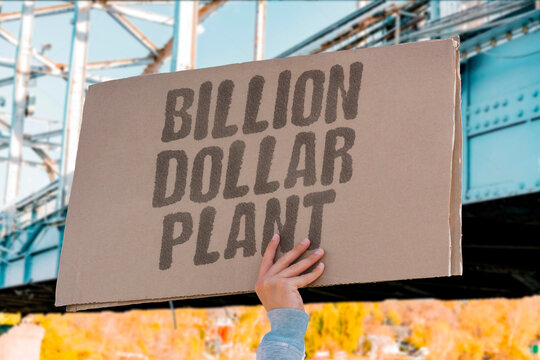 "billion dollar plant" Twenty-five billion dollar plant. FAB. INVESTMENT. GRANT.