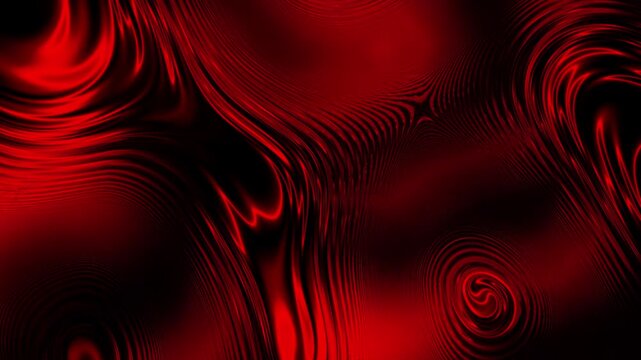 Bloody Sea. Red bloody Waves on the Sea. Top view of the abstract liquid surface. Halloween background. Ominous abstract Background