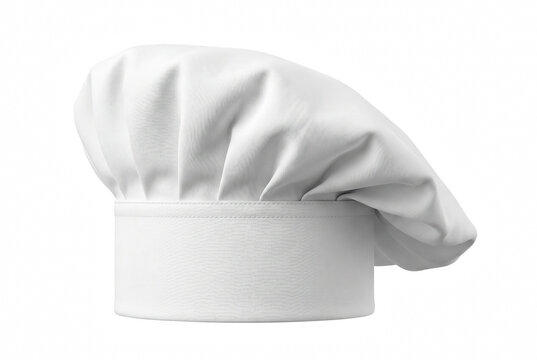 Classic White Toque Chef Hat for Culinary Professionals