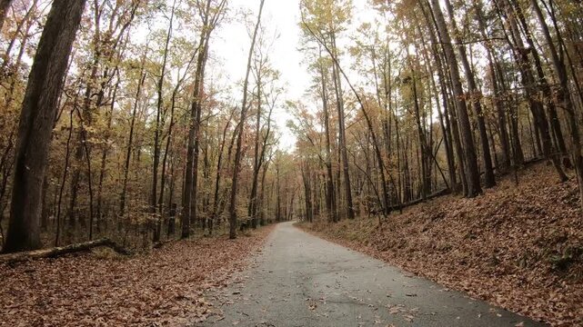 GoPro driving, Talimena Drive, Talimena National Scenic Byway, Ouachita Mountains, Oklahoma