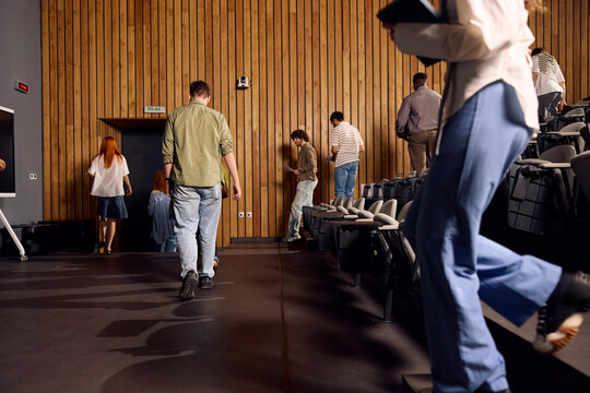 End of a lecture