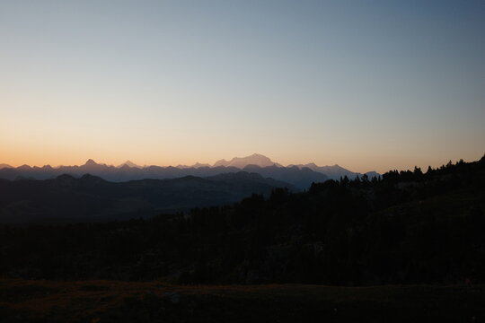 The Alps Mountain range