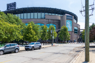 Fototapeta premium Rate Field home of the White Sox in Chicago Illinois USA