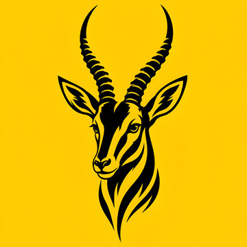 vector image of a giraffe
