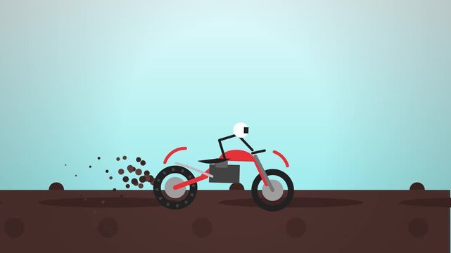 Action Shot of Mud Splattering from Off Road Car Wheels on a Dirty Countryside Road in 4K 60fps