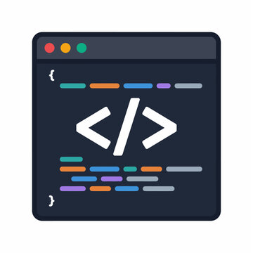Programming and Web Development Code Editor Window