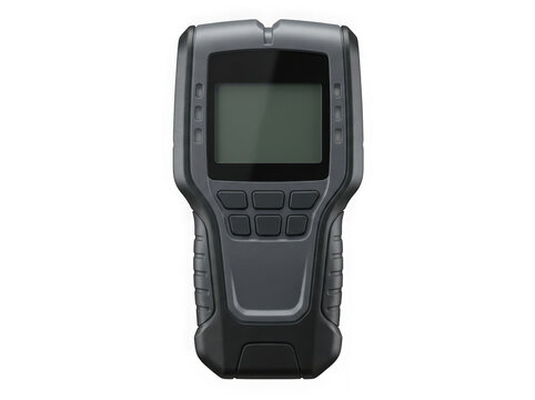 digital stud finder wall scanner electronic measuring device isolated on transparent background