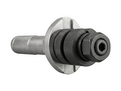 hole saw arbor mandrel drill bit attachment accessory isolated on transparent background
