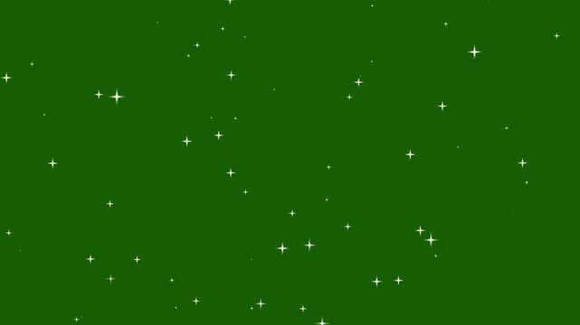Floating Energy Particles Animation, CC Particular Green Screen, Twinkling Upward Motion, Shimmering Light Trails, Glowing Dust Bubbles, Seamless Loop, 4K Background Video