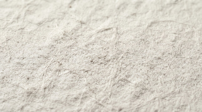 Close up view of fine white wheat flour spread evenly on a flat surface for baking background
