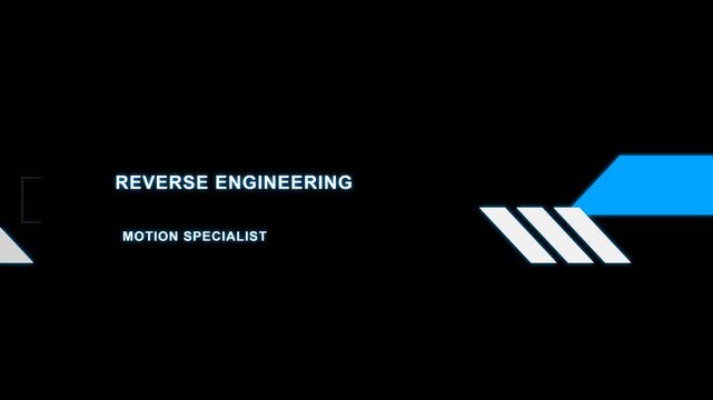 Modern abstract graphic design conveying the conceptual essence of specialized technical analysis and dynamic motion expertise in a digital context for professional presentations