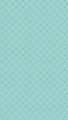 Seamless tiny floral dot pattern repeats across a soft mint surface. Delicate allover print suits fabric, wrapping, stationery, nursery decor, and textile merchandising. 