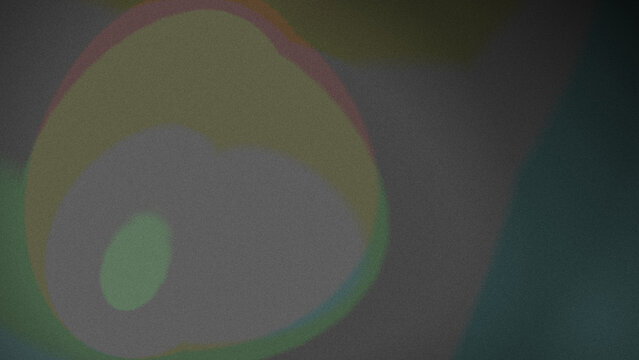 Soft organic shapes in muted pastel tones with grainy film texture