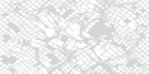 Fototapeta premium Abstract net pattern in grey and white with subtle texture and geometric shapes for design backgrounds