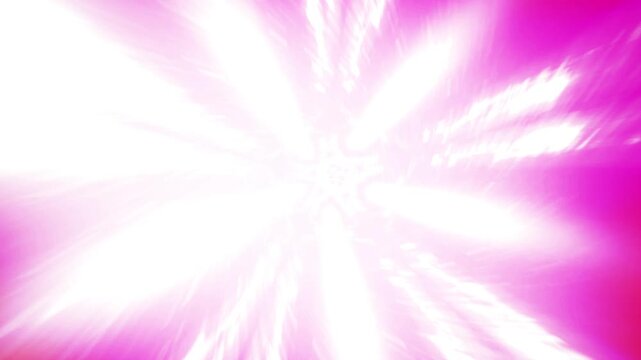 Futuristic Speed Travel Background in Neon Red and Magenta Energy