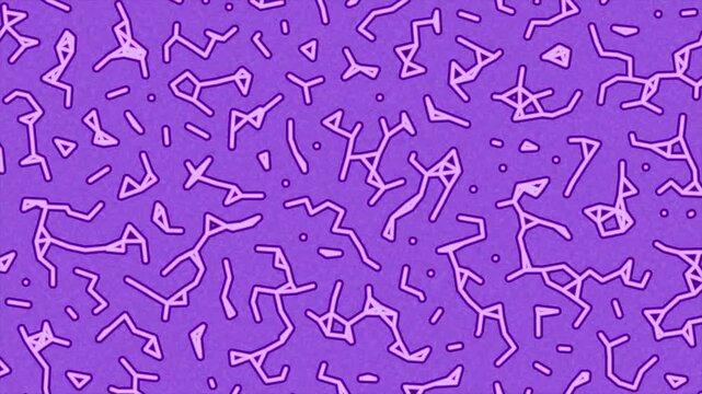 Abstract Purple Pattern: A vibrant abstract pattern featuring intricate, organic linework in shades of purple, creating a visually stimulating and modern graphic background.