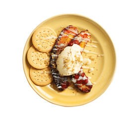  yellow plate with fried plantains © Harshu Prathu