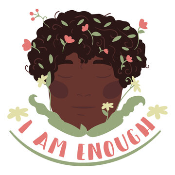 I am enough badge