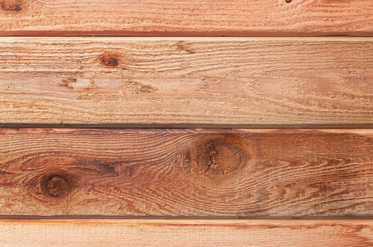 Wall Made Up of Wood Slats
