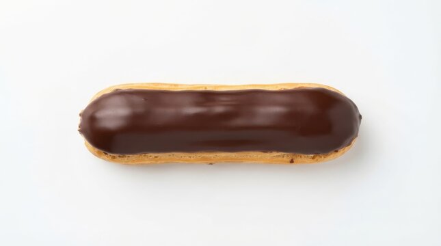 Chocolate eclair pastry dessert
