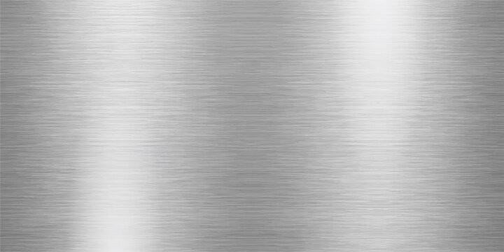 Shiny brushed stainless steel polished aluminium magnesium nickel alloy metal surface texture background
