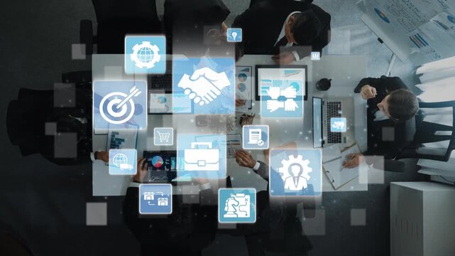 B2B strategy and technology transforming business-to-business operations, optimizing communication, and enhancing market efficiency with digital B2B tools and innovation. Funnel