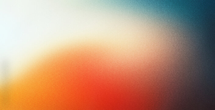 Teal orange black color gradient background, grainy texture effect, poster banner landing page backdrop design