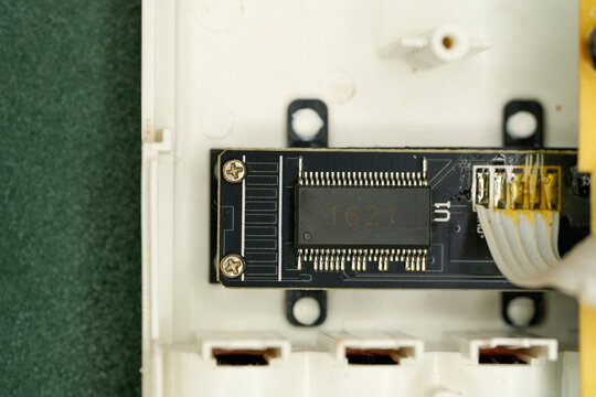 Electric Circuit With ic Close Up Photos