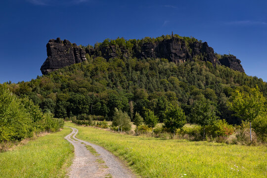 Lilienstein, Tafelberg, Elbsandsteingebirge, Nationalpark S&auml;chsische Schweiz, Sachsen, Deutschland, 27.08.2026 