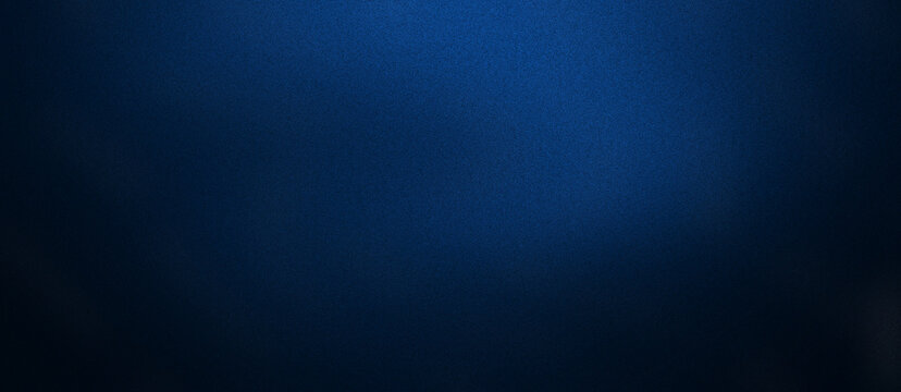 Deep navy blue gradient background with soft vignette and subtle light center. Dramatic backdrop for modern design, technology presentations, luxury branding, elegant wallpaper. Ombre, blur effect
