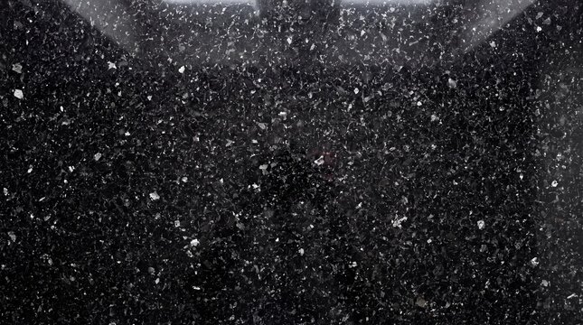 Black Galaxy Granite Stone Texture Surface Background
