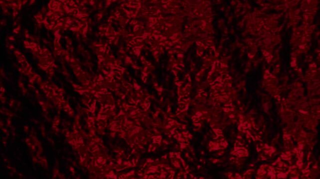Modern Gradient Dynamic Deep Red Abstract Wavy Motion Graphics Background Loop Organic Liquid Texture for Intense Visual Storytelling and Energy