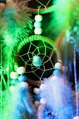 Dream catcher photo dreamcatcher magic mascot bright wallpaper © Elena K