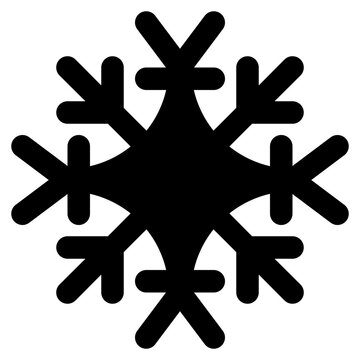 snowflake icon illustration