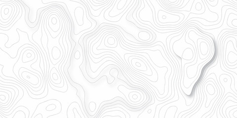 Minimal area topography spiral line white background. landscape black line wireframe location diagram world map texture design.   © MOHAMMAD