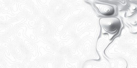 Minimal area topography spiral line white background. landscape black line wireframe location diagram world map texture design.   © MOHAMMAD