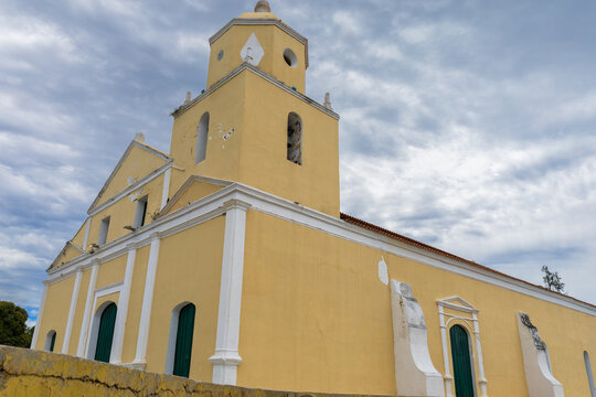 Colonial church in the town of Pueblo Nuevo, Falc&oacute;n State, Venezuela. Center of Coro Caribbean Heritage.