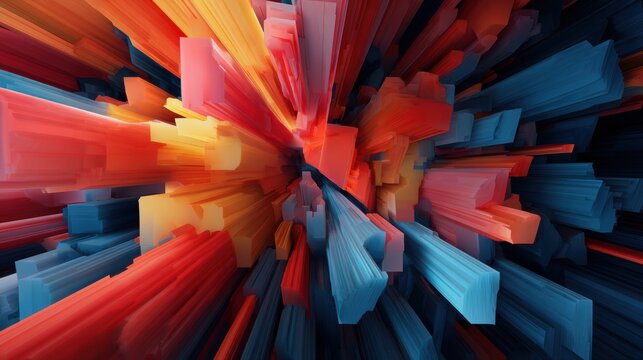 3d technology abstract neon light background, empty space scene, spotlight, dark night, virtual reality, cyber futuristic sci-fi background, street floor studio for mock up. colored geometric