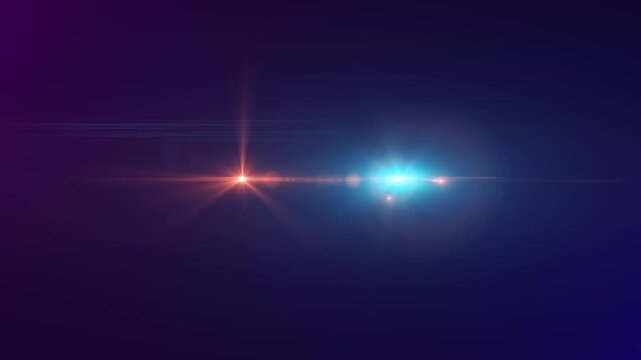 Abstract blue background with soft glowing bokeh, subtle light flares, and a dreamy gradient atmosphere. Ideal for digital designs, presentations, or futuristic themes