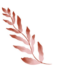 Red White Gradient Watercolor Illustration for Abstract Aesthetic Background Clipart Bundle © handdrawn