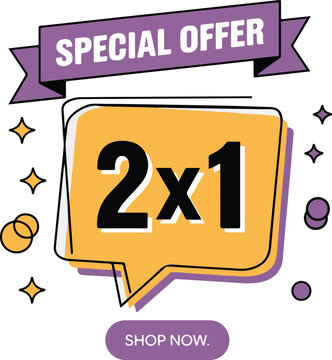 Special offer 2x1 deal shop now