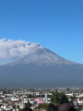 Volc&aacute;n Popocatepetl y Cholula