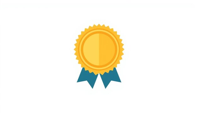 Gold Award Medal Icon Achievement Success Recognition
