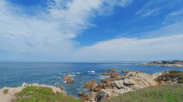 View of Pacific Grove, California 