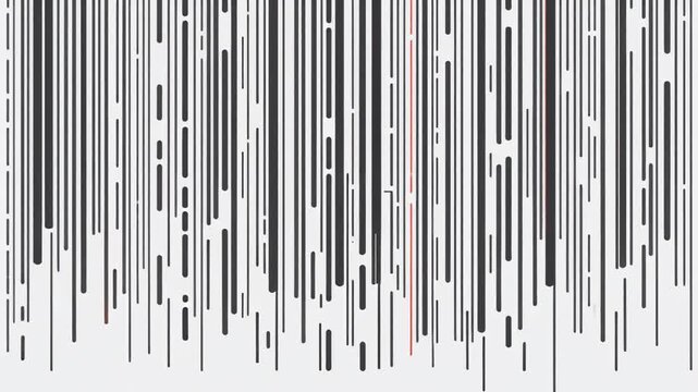 Barcode Line Rhythmic Background