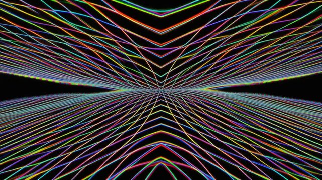 Moire Interference Pattern Background