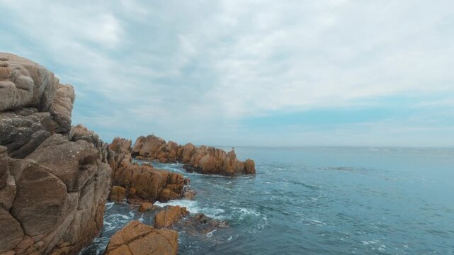 View of Pacific Grove, California 